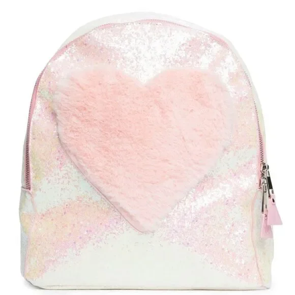 HOST PICK! Yru Pink Heart Purse Backpack Bag - Picture 1 of 6
